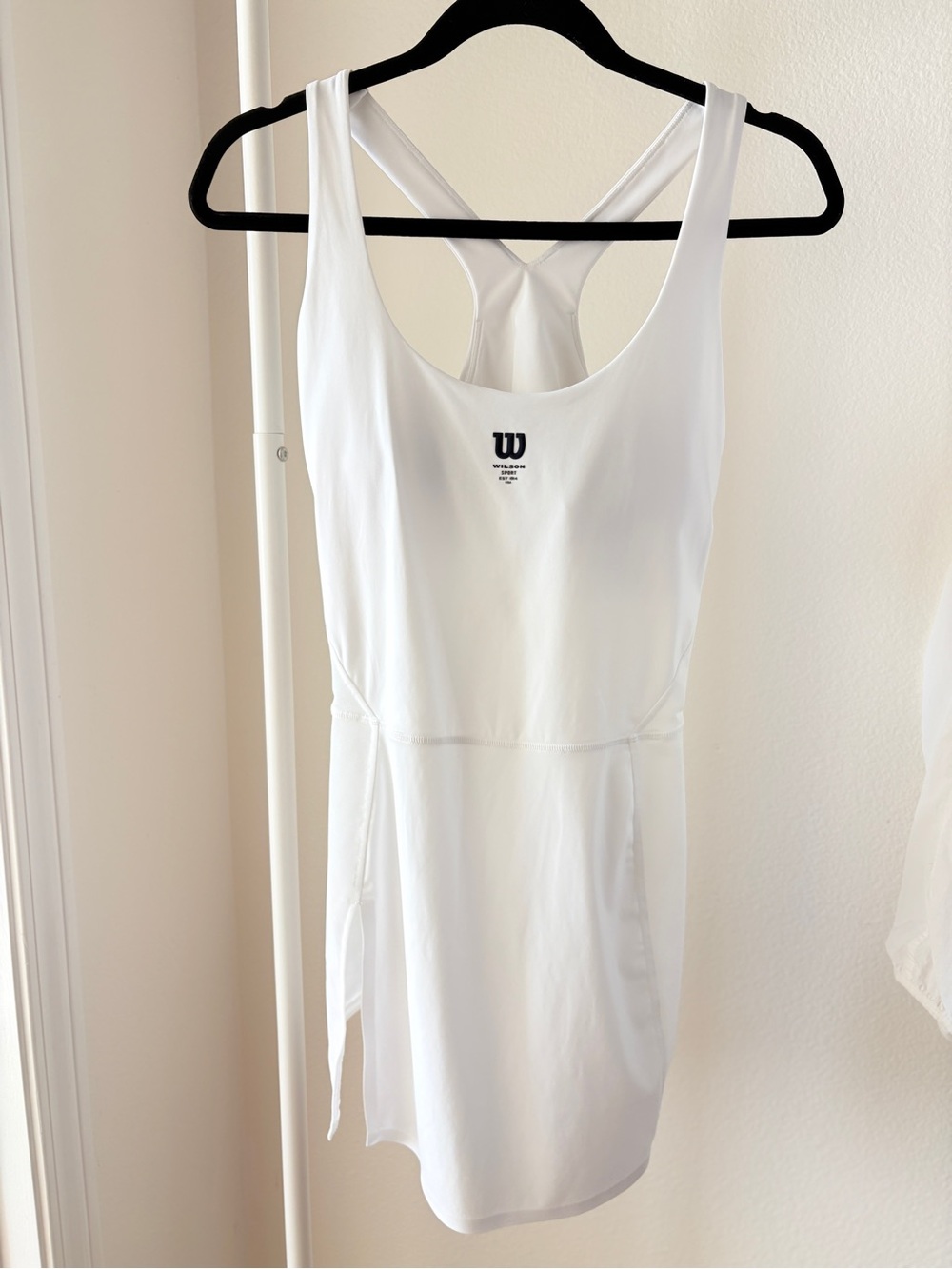Wilson White Racerback Mini Tennis Dress